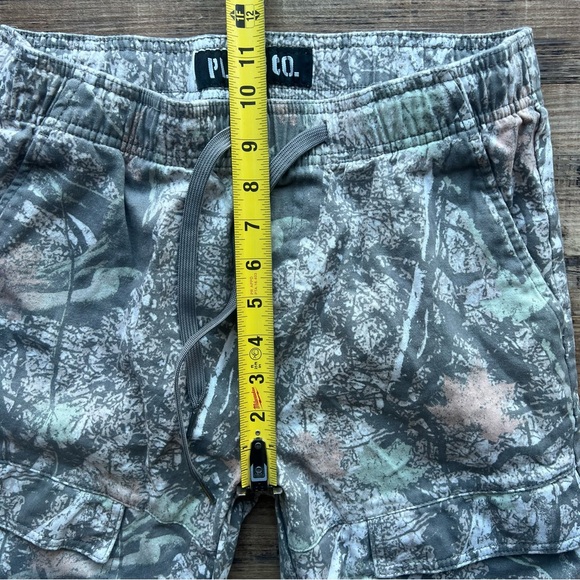 Plugg Co Camouflage Joggers Men's Size Sm Elastic Waist Drawstring Tapered Legs - Picture 4 of 8
